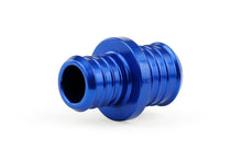 Load image into Gallery viewer, HPS Billet Aluminum Reducing Hose Union 3/4" - 1" OD AHUR-075-100-BLUE Blue