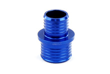 Load image into Gallery viewer, HPS Billet Aluminum Reducing Hose Union 1-1/4" - 1-1/2" OD AHUR-125-150-BLUE Blue