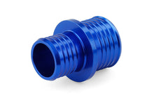 Load image into Gallery viewer, HPS Billet Aluminum Reducing Hose Union 1-3/8" - 1-1/2" OD AHUR-138-150-BLUE Blue