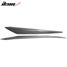 Load image into Gallery viewer, 2010-2013 Mazda 3 Headlight Eye Lid Carbon Fiber Eyebrow Cover Pair