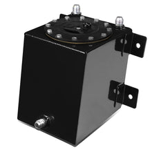 Load image into Gallery viewer, 1-Gallon Aluminum Fuel Cell Gas Tank with Black Cap Bottom-Feed