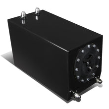 Load image into Gallery viewer, 3 Gallon Aluminum Fuel Cell Gas Tank - Black with Bottom Feed