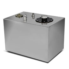 Load image into Gallery viewer, 12 Gallon Polished Aluminum Fuel Cell Gas Tank with Level Sender