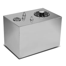 Load image into Gallery viewer, 12 Gallon Polished Aluminum Fuel Cell Gas Tank with Level Sender