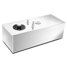 Load image into Gallery viewer, 15 Gallon Aluminum Fuel Cell Gas Tank with Level Sender - Polished