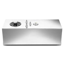 Load image into Gallery viewer, 15 Gallon Aluminum Fuel Cell Gas Tank with Level Sender - Polished