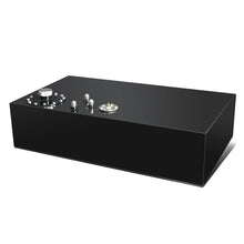 Load image into Gallery viewer, 17 Gallon Fuel Cell Gas Tank Bottom-Feed Flat Black Aluminum