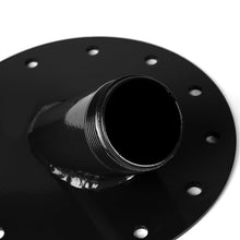 Load image into Gallery viewer, Steel Fuel Cell Filler Neck with Aluminum Cap - 45 Degree Angle Black