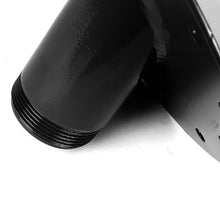 Load image into Gallery viewer, Steel Fuel Cell Filler Neck with Aluminum Cap - 45 Degree Angle Black