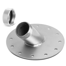 Load image into Gallery viewer, Fuel Cell Filler Neck Steel with Aluminum Cap 45 Degree Silver