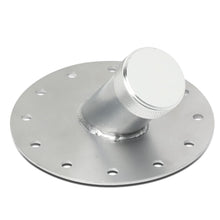 Load image into Gallery viewer, Fuel Cell Filler Neck Steel with Aluminum Cap 45 Degree Silver