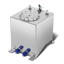 Load image into Gallery viewer, 2.5 Gallon Aluminum Fuel Cell Gas Tank with Level Sender - Polished