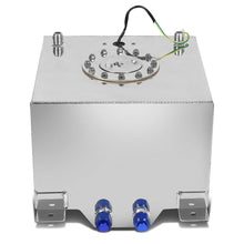 Load image into Gallery viewer, 5 Gallon Aluminum Fuel Cell Gas Tank with Level Sender - Polished