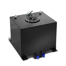 Load image into Gallery viewer, 5 Gallon Aluminum Fuel Cell Gas Tank with Level Sender - Black