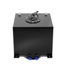 Load image into Gallery viewer, 5 Gallon Aluminum Fuel Cell Gas Tank with Level Sender - Black