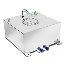 Load image into Gallery viewer, 10 Gallon Aluminum Fuel Cell Gas Tank with Level Sender - Polished