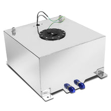 Load image into Gallery viewer, 15.5 Gallon Aluminum Fuel Cell Gas Tank with Level Sender - Polished