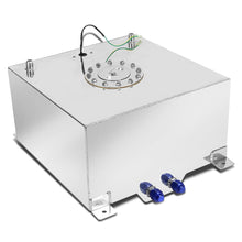 Load image into Gallery viewer, 15.5 Gallon Aluminum Fuel Cell Gas Tank with Level Sender - Polished