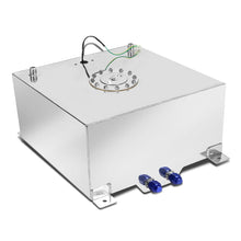 Load image into Gallery viewer, 15 Gallon Aluminum Fuel Cell Gas Tank with Level Sender - Polished