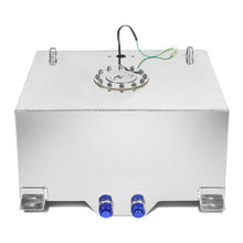 Load image into Gallery viewer, 15 Gallon Aluminum Fuel Cell Gas Tank with Level Sender - Polished