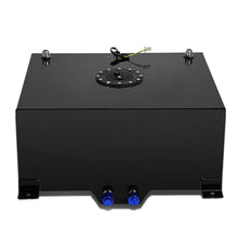 Load image into Gallery viewer, 15 Gallon Aluminum Fuel Cell Gas Tank with Level Sender - Black