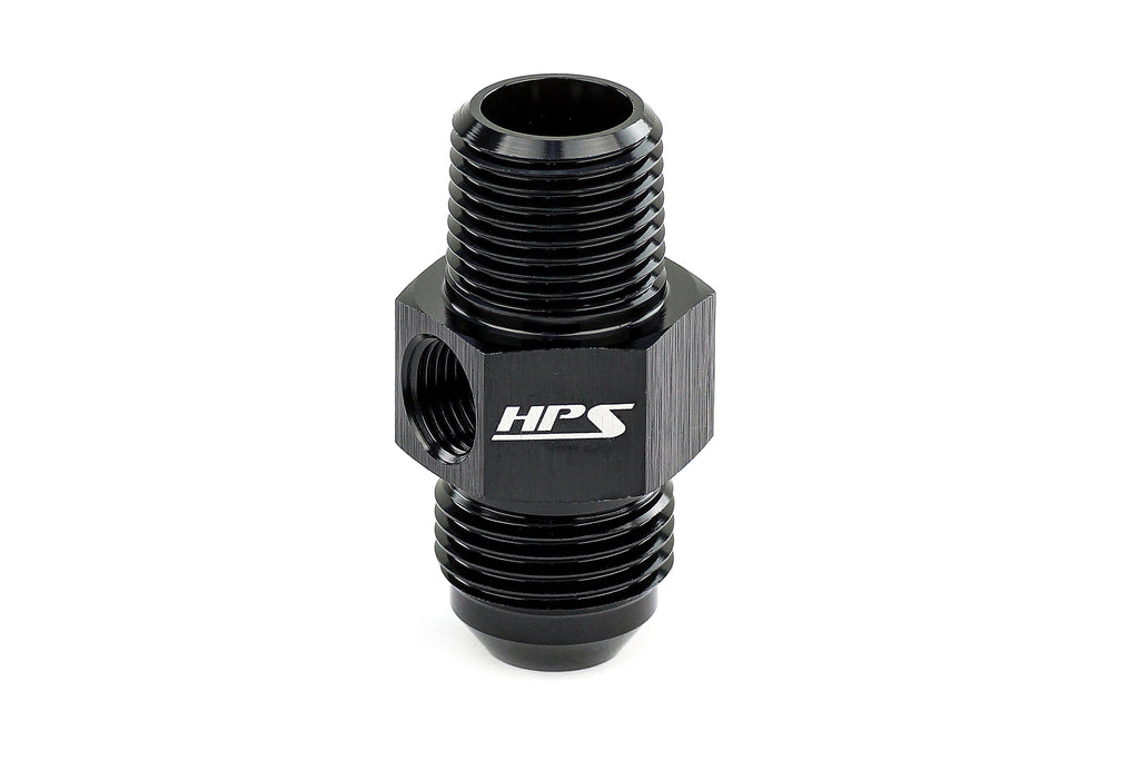 HPS Performance AN194-06-02 -6 AN to 1/8 Male NPT with 1/8 NPT Port