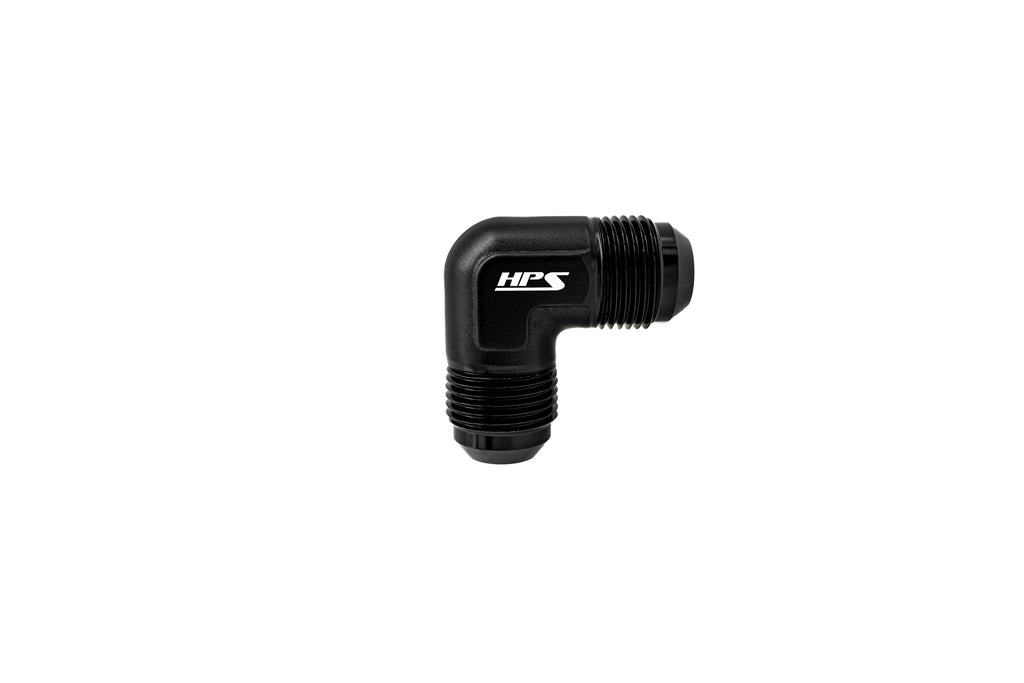 HPS Performance 90 Degree AN -3 Male to Male Union Adapter AN821-3