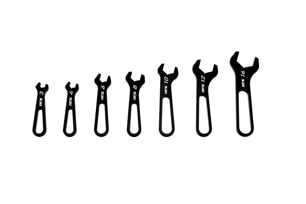 HPS Performance Aluminum AN Hose End Wrench Set ANW316