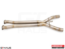 Load image into Gallery viewer, Chevrolet Corvette C7 (Z06 V8) 2015-2019 Full Cat-Back X-Pipe - LSR Mid Resonator Delete Pipes