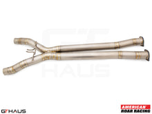 Load image into Gallery viewer, Chevrolet Corvette C7 (Z06 V8) 2015-2019 Full Cat-Back X-Pipe - LSR Mid Resonator Delete Pipes