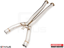Load image into Gallery viewer, Chevrolet Corvette C7 (ZR1 V8 Superchagred) 2019 Full Cat-Back X-Pipe - LSR Mid Resonator Delete Pipes