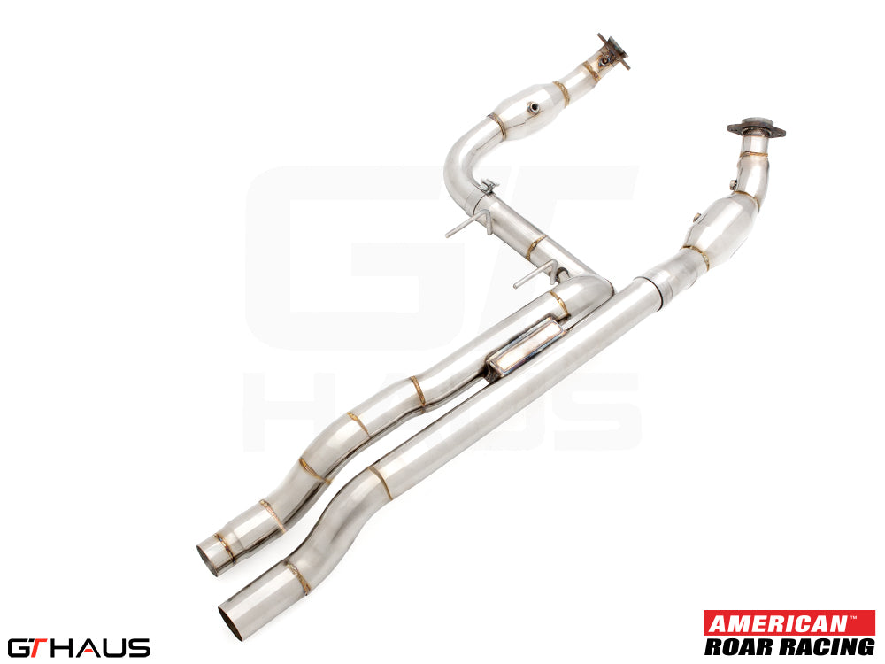 Ford F-150 Raptor R 2023+ Down Pipes OBD2 - 400 CEL Sport Cats