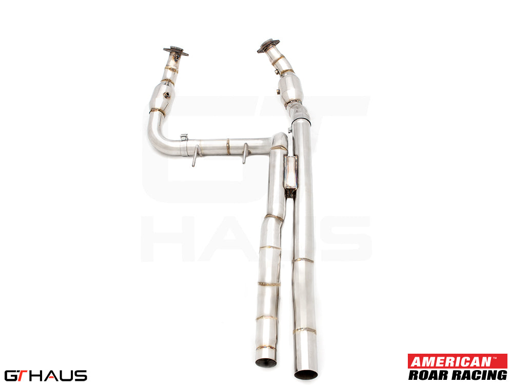 Ford F-150 Raptor R 2023+ Down Pipes OBD2 - 400 CEL Sport Cats