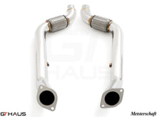 Load image into Gallery viewer, Ford MUSTANG GT350 / GT350R 2015+ Section 1 (Front pipe) secondary cat delete section
