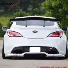 Load image into Gallery viewer, Dodge 57" Unpainted GT Style Adjustable Rear Trunk Spoiler Wing ABS
