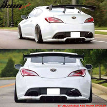Load image into Gallery viewer, Honda 57"  Unpainted GT Style Adjustable Rear Trunk Spoiler Wing ABS