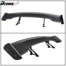 Load image into Gallery viewer, Universal GT Style Black JDM Adjustable Rear Trunk Spoiler Wing ABS