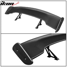 Load image into Gallery viewer, Universal GT Style Black JDM Adjustable Rear Trunk Spoiler Wing ABS