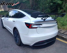 Load image into Gallery viewer, Universal JDM GT Style Carbon Fiber Print Trunk Spoiler Wing Lip ABS