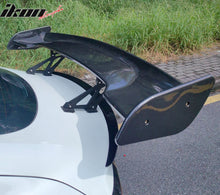 Load image into Gallery viewer, Universal JDM GT Style Carbon Fiber Print Trunk Spoiler Wing Lip ABS