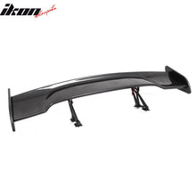 Load image into Gallery viewer, Universal JDM GT Style Carbon Fiber Print Trunk Spoiler ABS w/ Light