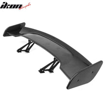 Load image into Gallery viewer, Universal JDM GT Style Carbon Fiber Print Trunk Spoiler ABS w/ Light