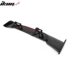 Load image into Gallery viewer, Universal JDM GT Style Carbon Fiber Print Trunk Spoiler ABS w/ Light