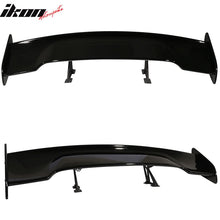 Load image into Gallery viewer, Universal 57In GT Style Gloss Black Trunk Spoiler LED Brake Light ABS