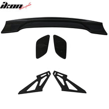 Load image into Gallery viewer, Universal 57In GT Style Gloss Black Trunk Spoiler LED Brake Light ABS