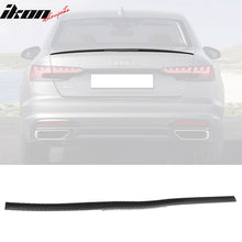 Load image into Gallery viewer, Universal M3 Style Unpainted Rear Trunk Lip W/ Tail LED Brake Light PU