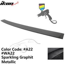 Load image into Gallery viewer, 2012-2018 BMW F30 3-Series Sedan A Style Roof Spoiler ABS Painted
