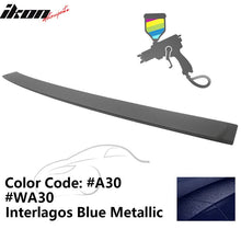 Load image into Gallery viewer, 2012-2018 BMW F30 3-Series Sedan A Style Roof Spoiler ABS Painted
