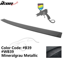 Load image into Gallery viewer, 2012-2018 BMW F30 3-Series Sedan A Style Roof Spoiler ABS Painted