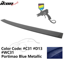 Load image into Gallery viewer, 2012-2018 BMW F30 3-Series Sedan A Style Roof Spoiler ABS Painted